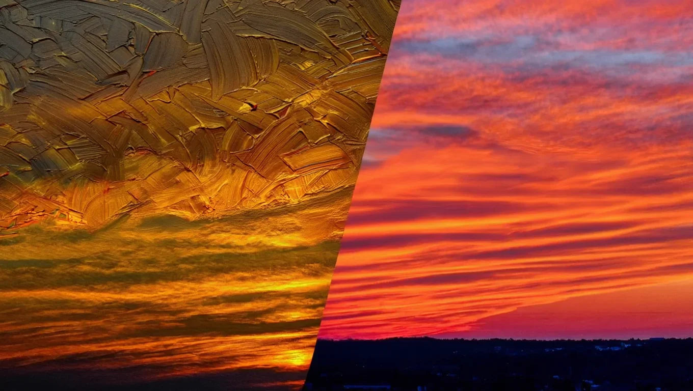 Oil Painting vs Acrylic Painting