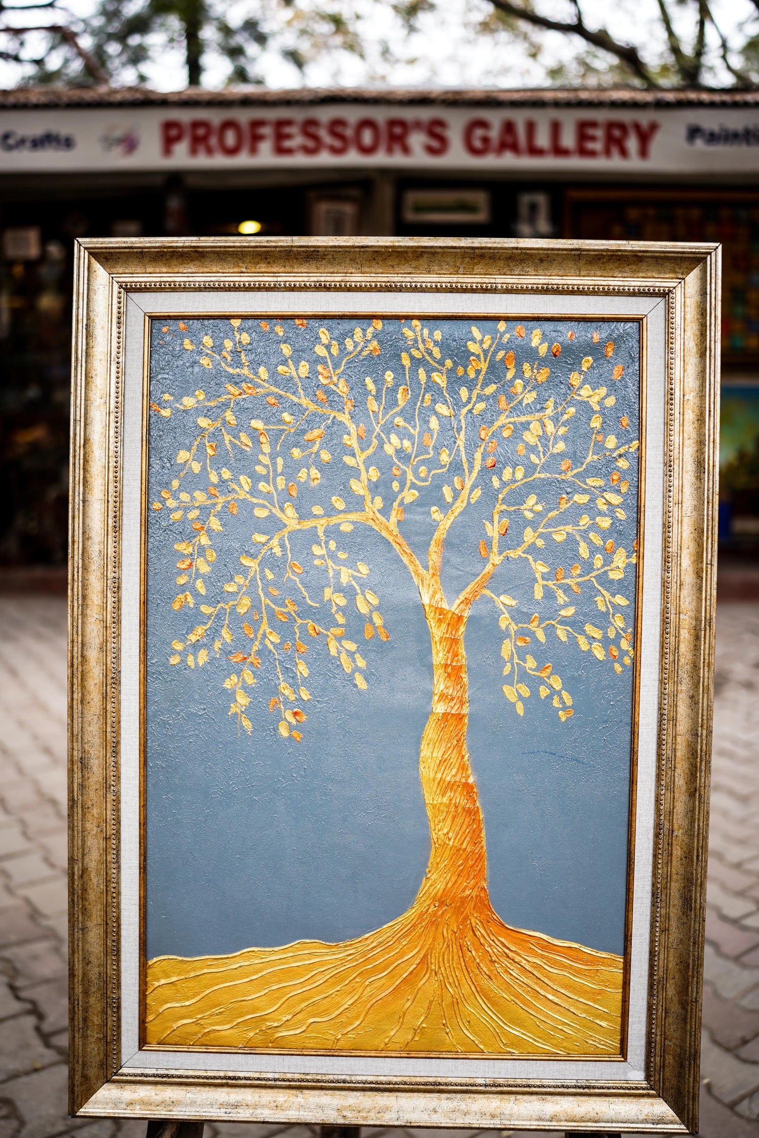 Abstract Tree of Life Painting