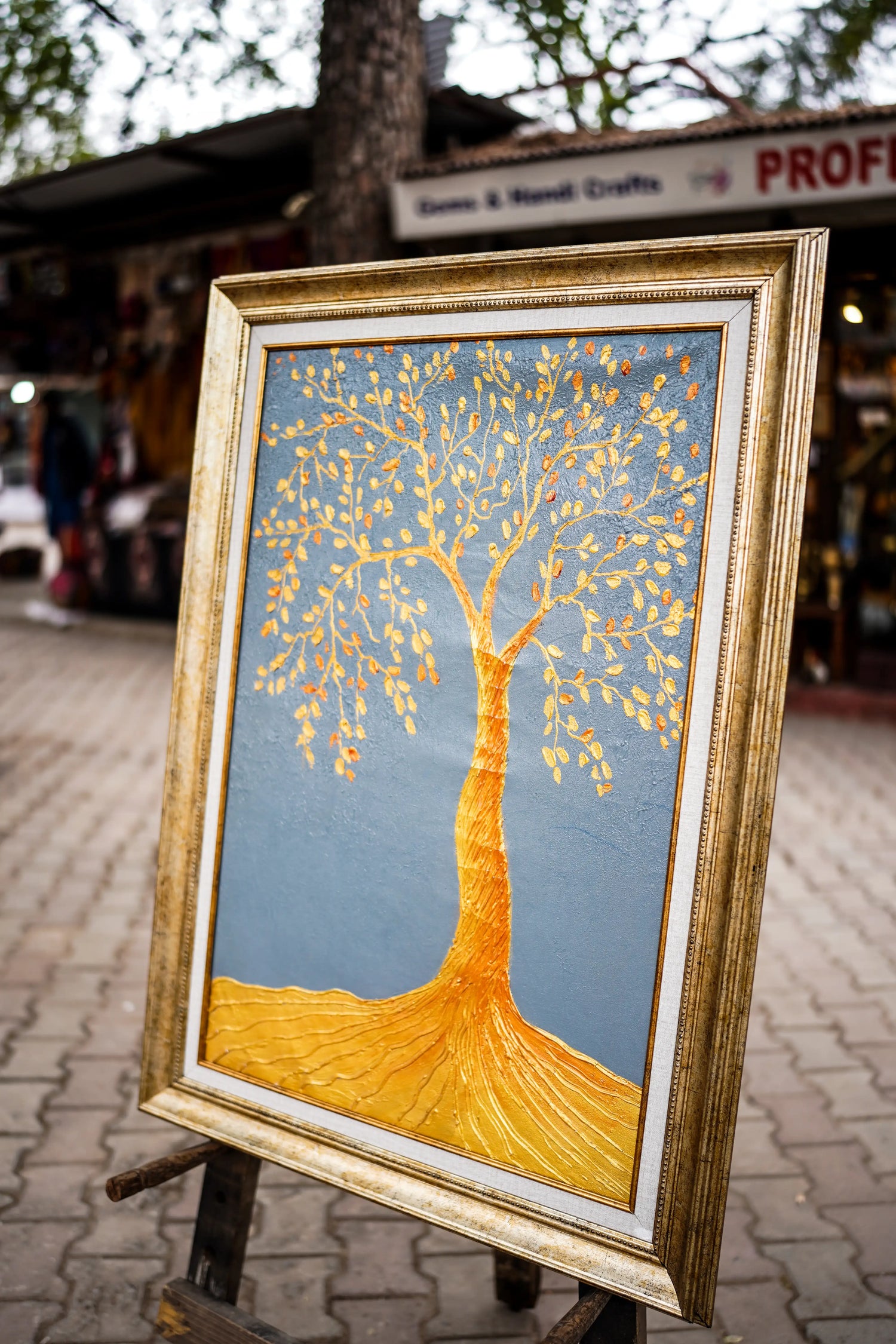 Abstract Tree of Life Painting