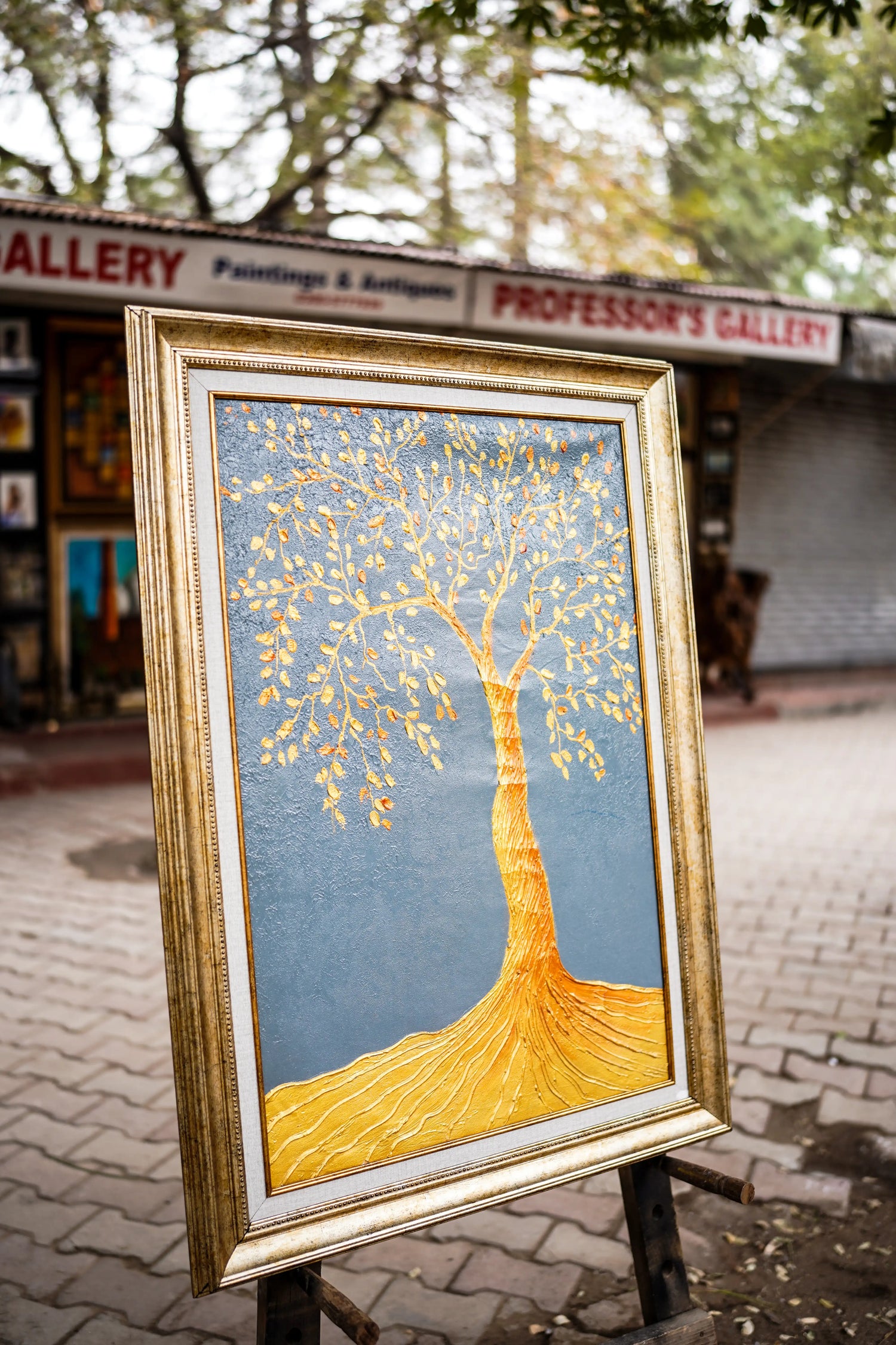 Abstract Tree of Life Painting