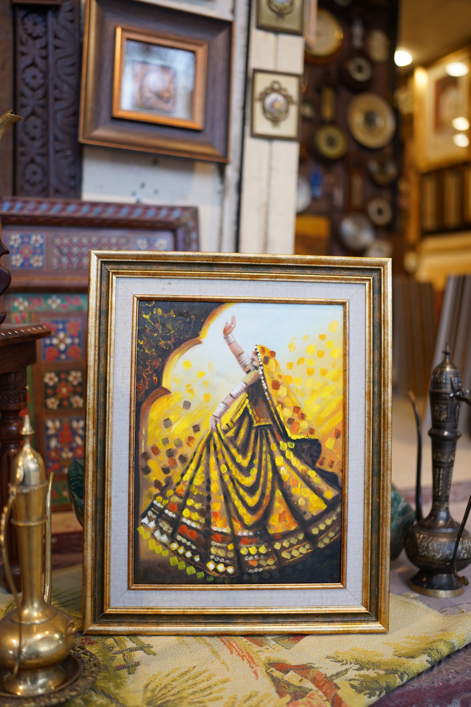 Hand-Painted Traditional Canvas Art