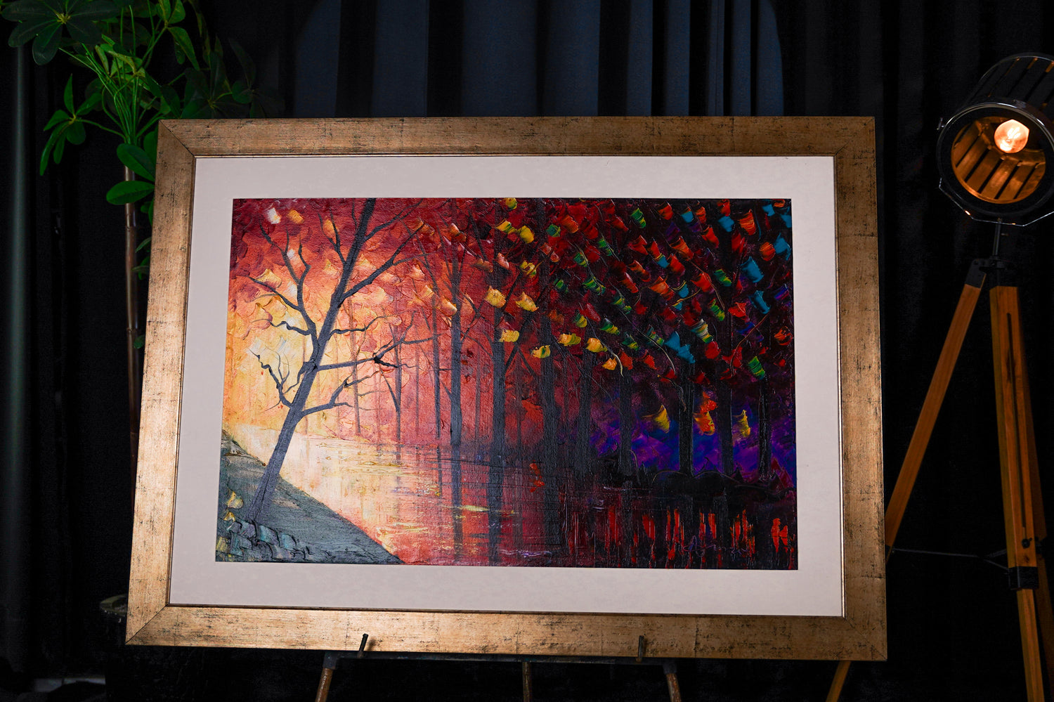 FieryEmbrace Original Painting - PG14L - Professor's Gallery