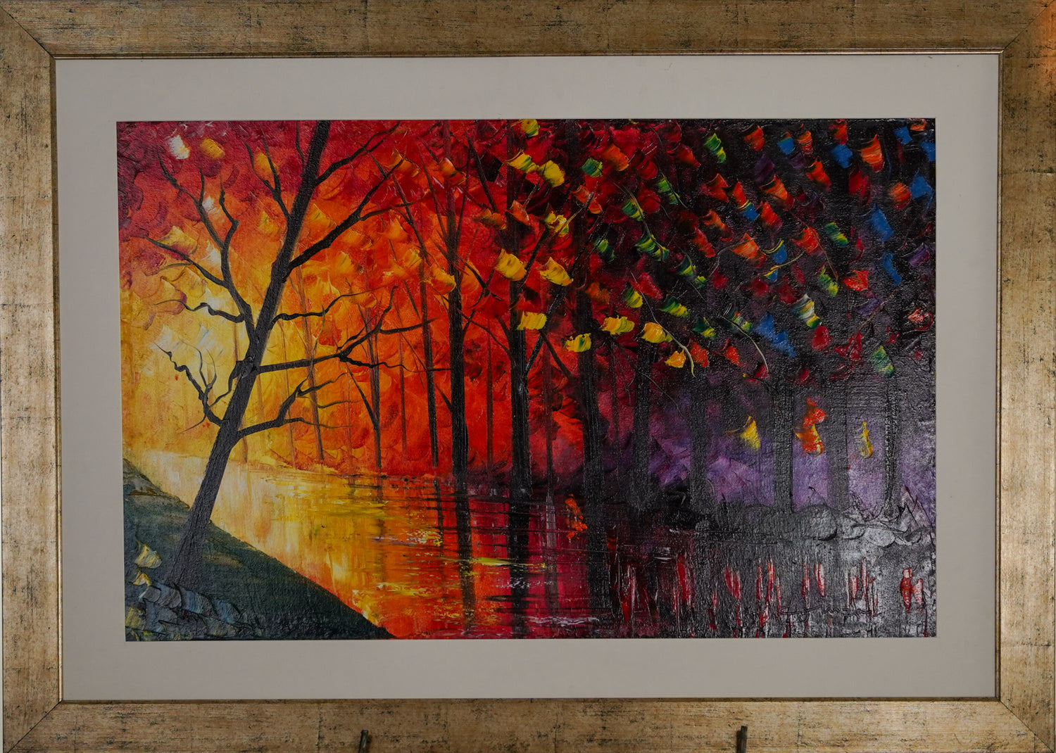 FieryEmbrace Original Painting - PG14L - Professor's Gallery