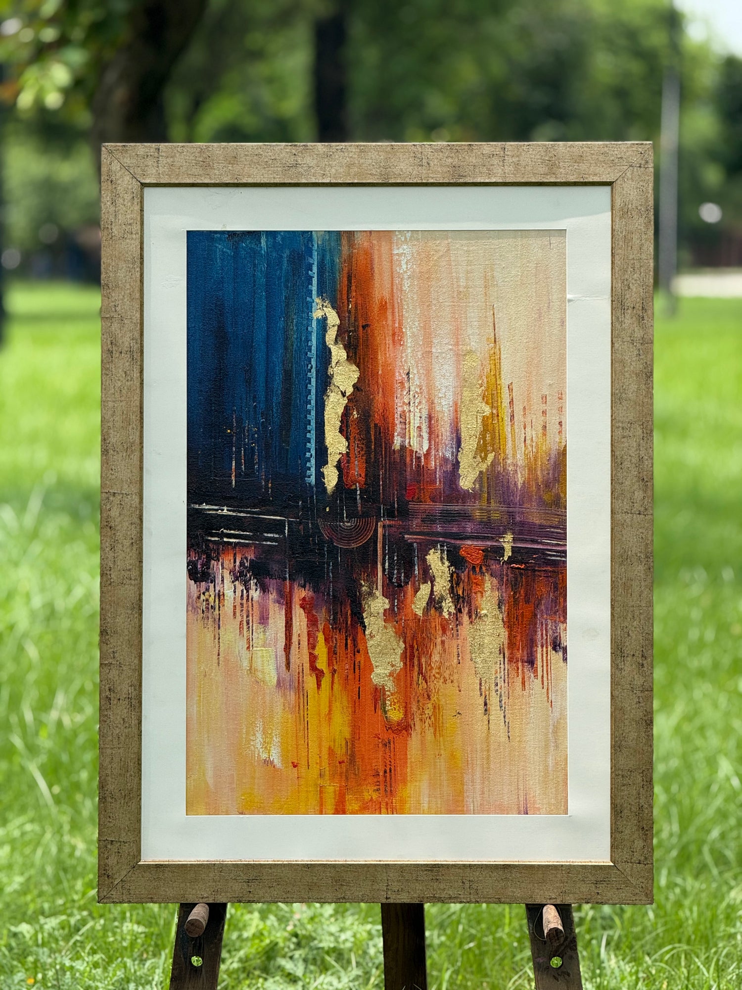 Molten Spectrum–  Portrait Palette Painting by Professor's Gallery