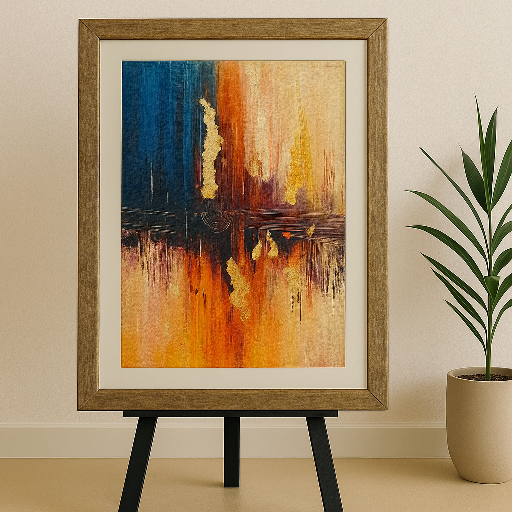 Molten Spectrum–  Portrait Palette Painting by Professor's Gallery